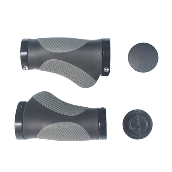1 par styrehåndtak Ergonomisk håndtaksdeksel Sklisikkert for terrengsykler Two long handles