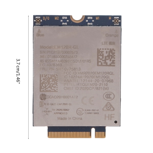 EM120R-GL 4G trådlöst kort Höghastighets WiFi-kort för Thinkpad P14s T14 T14s P15s