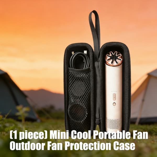 Organisatörsfodral för HushJet Mini Cool Fan med mjukt foder