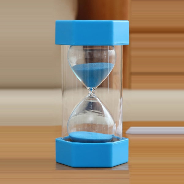 Timglas Timer Sand Klocka Glas Timer Gadget Boutique Samlarleksak Stort sandglas för hushållsarbete 10/15/30/60 minuter null - 5
