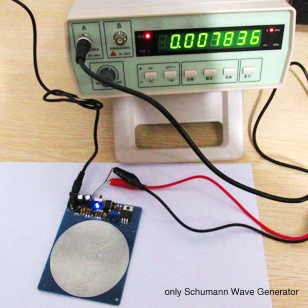 7.83HZ Schumann Resonance Ultra-lågfrekvent pulsvågsgenerator ljudresonator med box