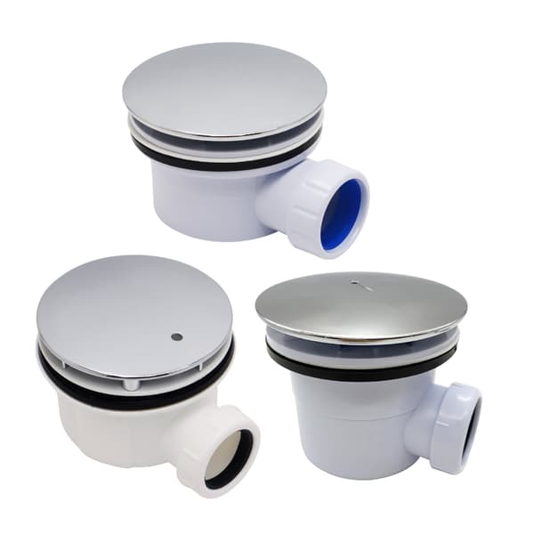 Chic Plastic High Flows Affald 90 mm Plast Brusebakke Affald Badeværelsestilbehør null - 2