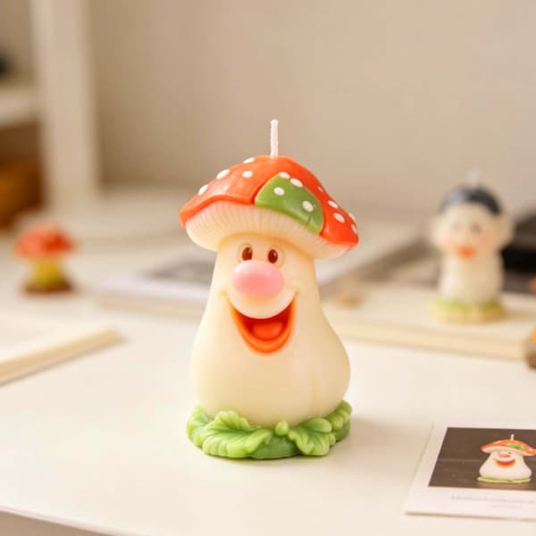 Silikone svampeform til hjemmelys og cupcakes