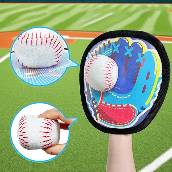 Stilfuldt baseball-design klæbende bold sæt til aktiv leg og motion