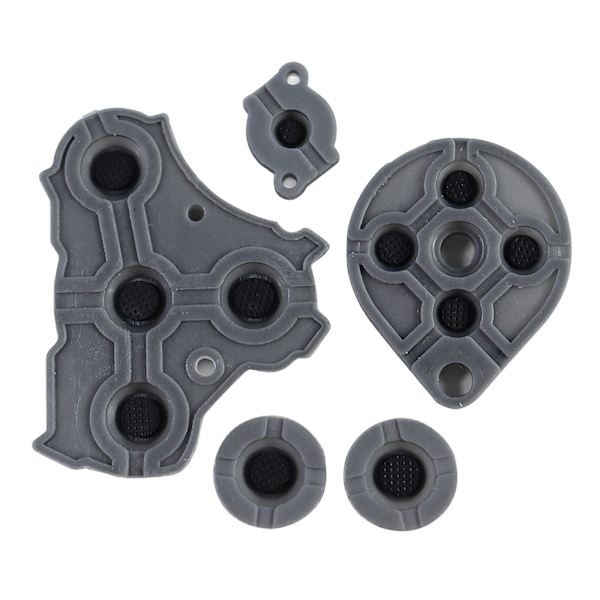 Gamepad ledende gummipude Udskiftning til NGC Controller Gamecube Reparationsdel Silikone ledende knappude