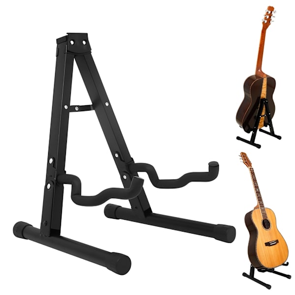 A-formad Gitarrställ Stränginstrumenthållare för Gitarr, Violiner, Ukuleler