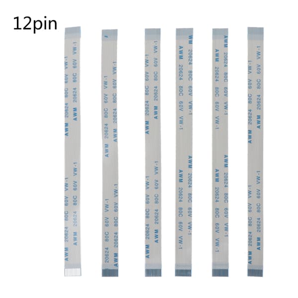 6-Pack 12 Pin 10 Pin 14 Pin Power Button Flex Ribbon Kabel til Controller