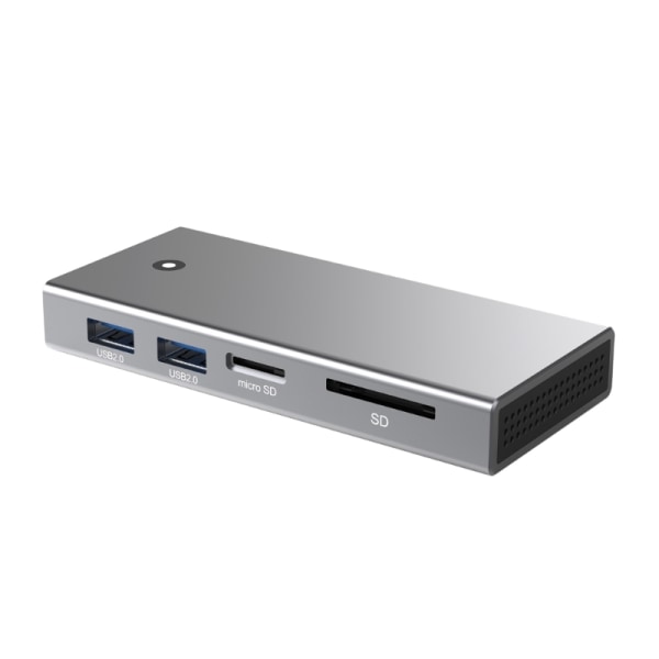 M.2 NVME TypeC dockningsstation 4K60Hz HDMI-kompatibel 2.0 USB 10 Gbps Snabb USB expansion USB HUB-delare