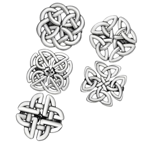 Sofistikeret kjolestift i zinklegering, tørklædeclips, elegant broche til damer