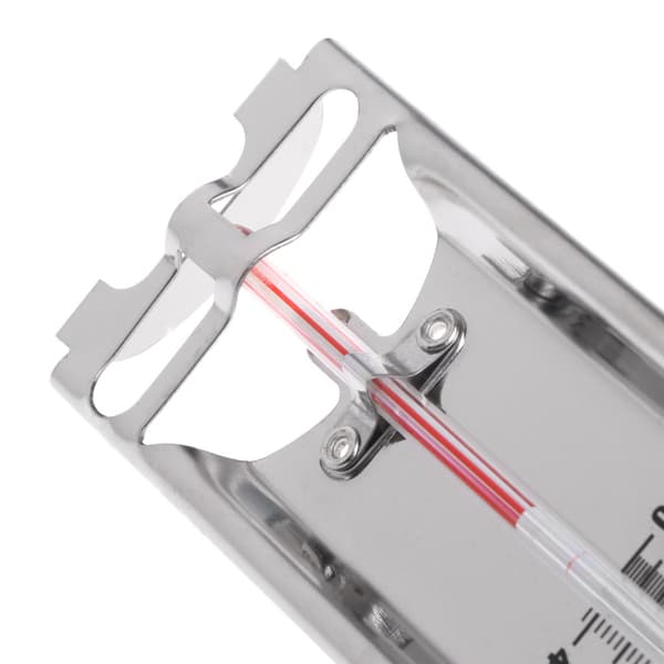 Madlavningstermometer i rustfrit stål, sliktermometer med hængekrog
