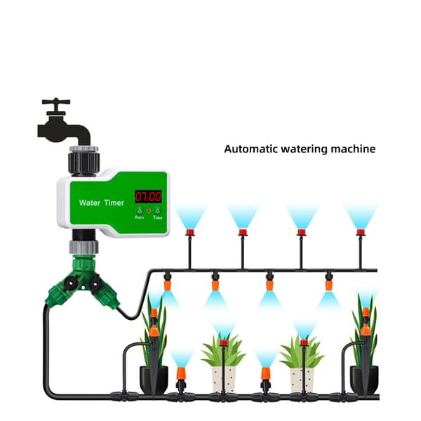 Programmerbart vanningssystem for hager Automatisk timer ABS-konstruksjon