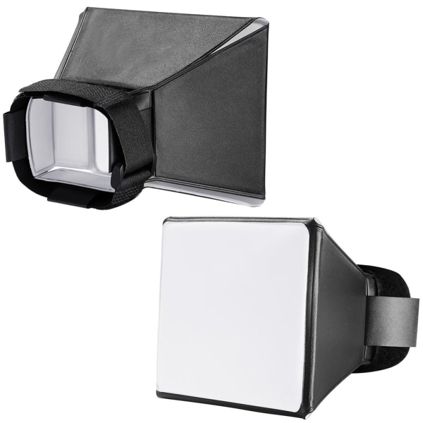 Universal Fotospridare Blixtljusspridare Softbox Soft Box Boxning