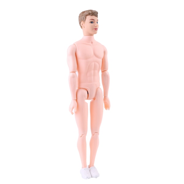 30cm 12 liikuteltava nivelletty alaston alastomille nukeille nukkevartalolle Valkoinen kenkä Ken Boylle Mies Mies Poikaystävä prinssille
