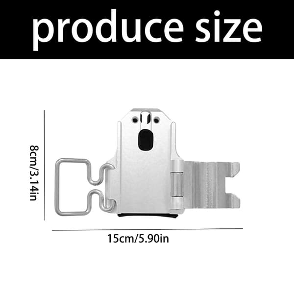 Stabil 3D-printertilbehør, simpel universal hotend-monteringsramme