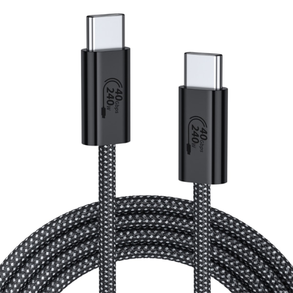 Höghastighets USB C-kabel Power för laddning och dataöverföring 240W Power