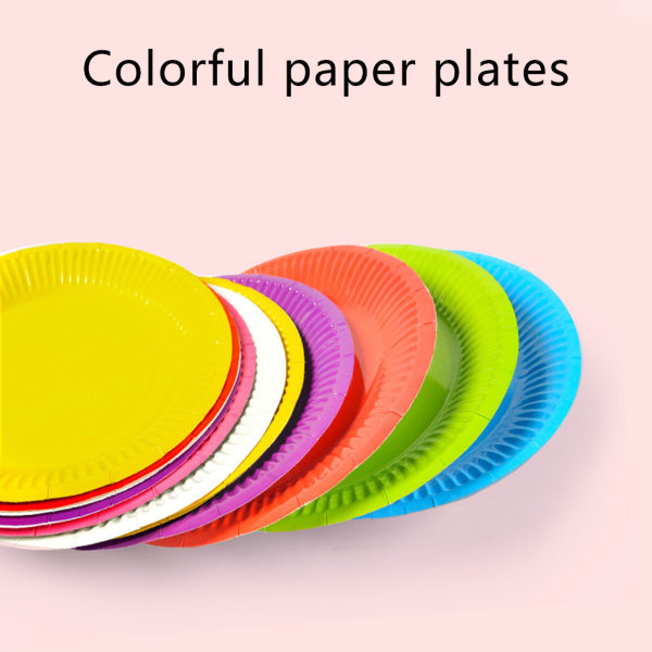 Paper Plate DIY Crafts Paper Plate Art Kit för kreativt lärande spel Perfekt för hantverksfester, grupper och The Classroo null - Ancient Poetry Disc