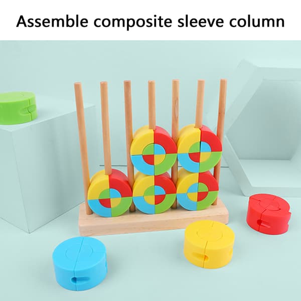 Barneklosser Matematikkleker Geometrisk Form Montering Stableleker