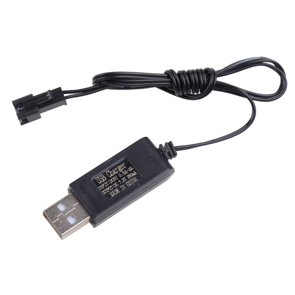 RC Bil Drönare USB Laddningskabel Ni-Cd Ni-MH Batterier Pack SM Plugg Laddare 7.2V