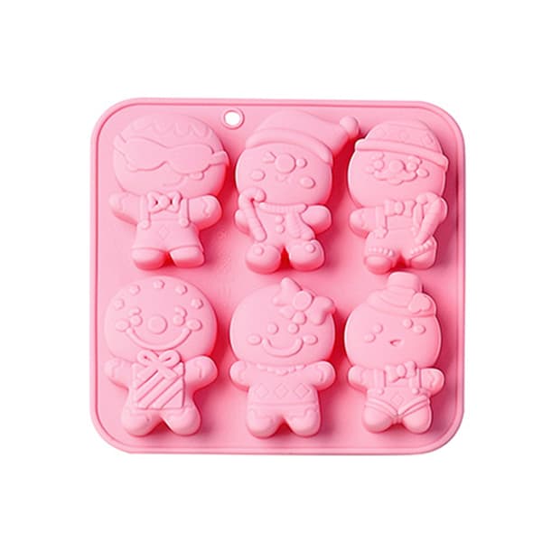 Gingerbread Man Form Form Mould Chokladformar Tårtdekorering