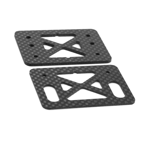 Aerodynamisk bilhalevingebrakett karbonfibermateriale for fjernkontroll