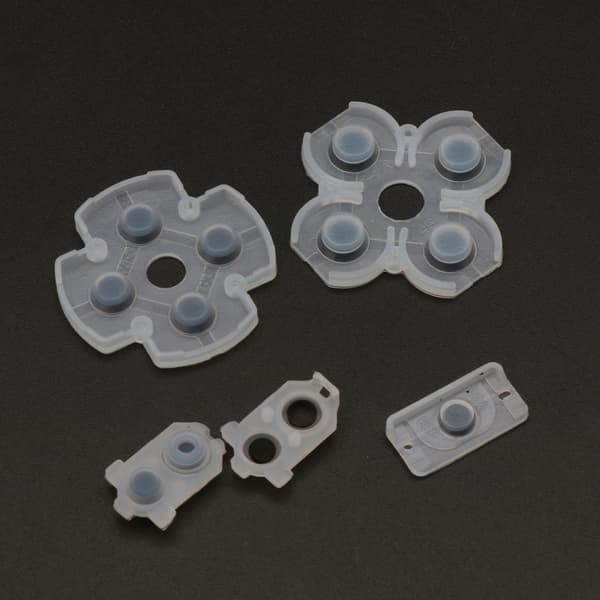 1 Sæt Silikone Ledende Gummipuder Reparation til  Controller