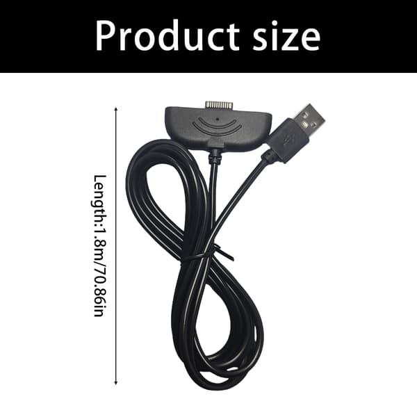 Bærbar 2-kontrollerkabel USB C Rivsikker ledning