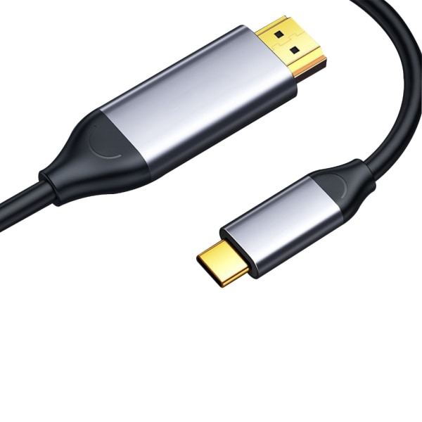 USB C-HDMI-yhteensopiva 2.0-sovitin power 4K 30Hz USB Type C Display Video Converter