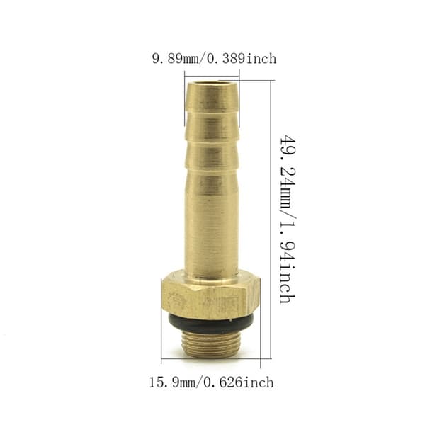 Holdbare gasfittings vindtætte gasslanger tilbehør gastanke adapter