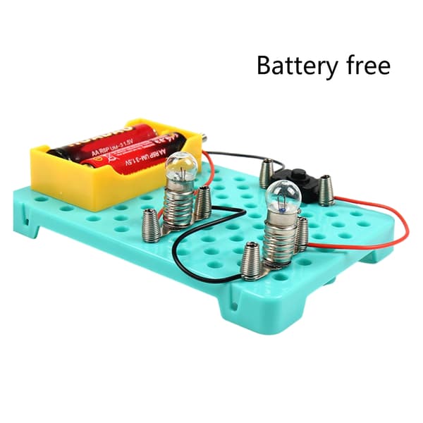 Serie- og parallellkrets eksperiment elektronikk eksperiment kretsenhet