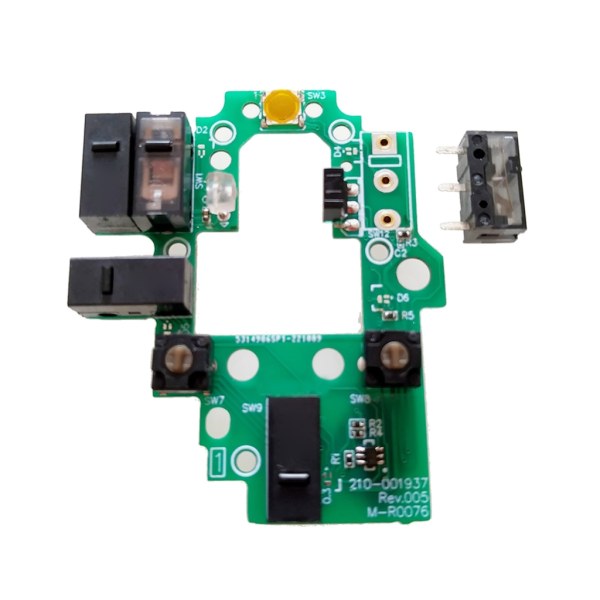 PCB-kort knappkort för Logitech G502 Lightspeed trådlös mus Hot-swap Micro-motion moderkort null - A