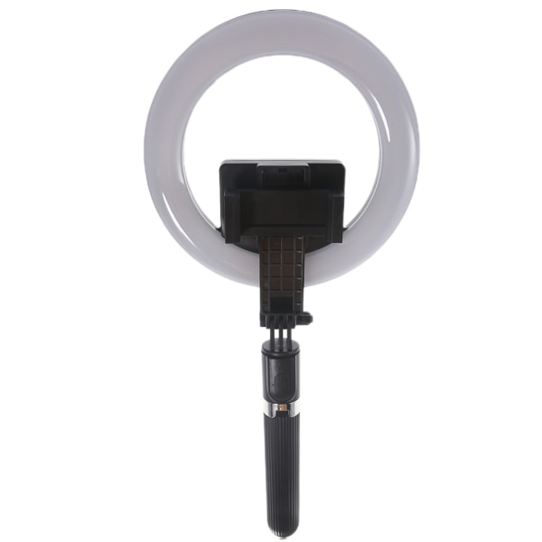 Utdragbart Selfie Stick-stativ med löstagbar fjärrkontroll och LED-ringljus för fotografering/YouTubes/Smink/Videoinspelning