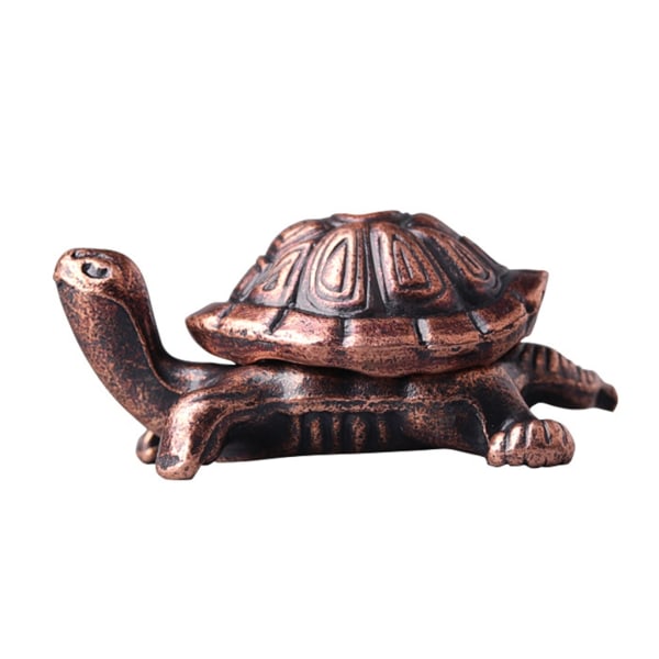 Liten sköldpadda rökelsepinnar hållare metall rökelsekar Hushållstillbehör för tempelrum kontor dekorationer