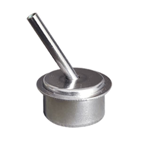 6 stk. erstatningsluftdyser for Quick 861DW/861X varmluftspistol - 45° bøy