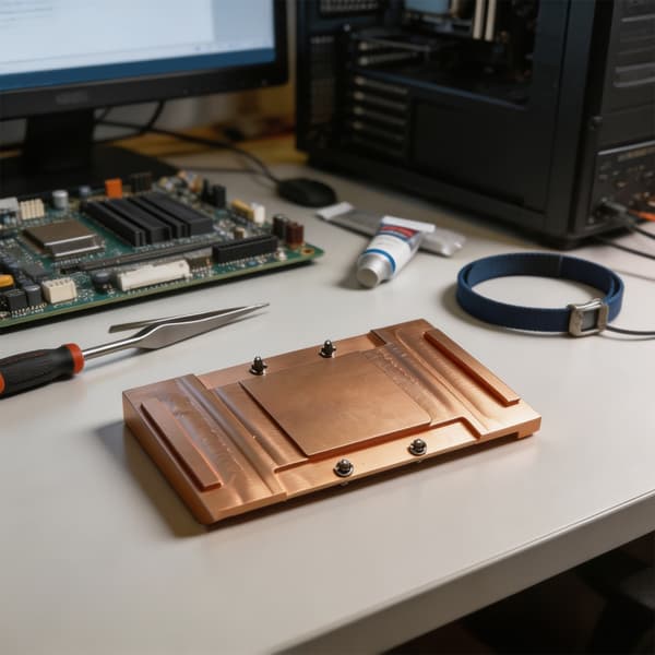 Flat Base GPU kjøleribbe for SXM2 V100 erstatningstjeneste