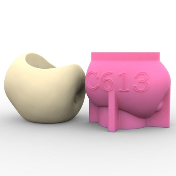 Silikone Planteform 3D Frugt Form Urtepotter Form Opbevaringsholder Vase Harpiks Form til Beton Cement Harpiks Form DIY 3