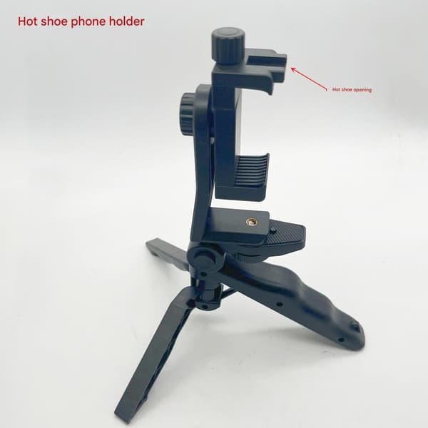Sammenfoldelig Selfie Stick Stativ Med Multi Vinkel Justering Rejsestativ