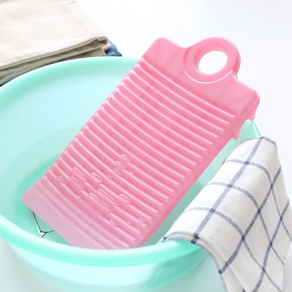 Hängande tvättbräda Plast Handfat för hushållsbad Halkfri tvättbräda Purple