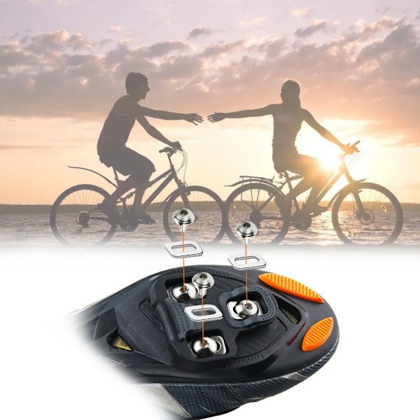 4,5 graders flytende pedal kloss, for Look System pedaler