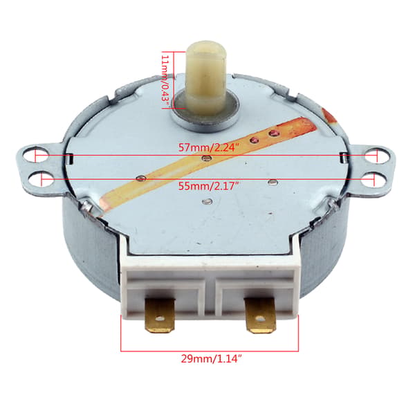 Mikroaaltouunin synkroninen levymoottori MDS-4A 220-240V