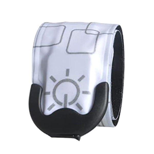 LED-lysende nattløpende armbånd Belysning Slap Armbånd USB Oppladbar Glow in the Dark Sikkerhet Sportsarmbånd for kvinner Menn Fest Camping
