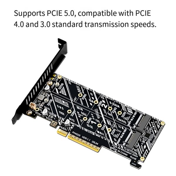 M.2 NVME - PCIE-sovitinkortti, tukee kokoja 2230/2242/2260/2280