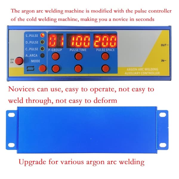 Svejsemodificeret koldsvejsemaskine-controller Argon-svejsepuls-controller