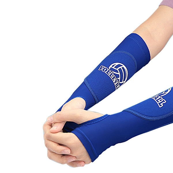 1 par underarmsskydd volleyboll träningsutrustning handledsskydd skyddsplatta Blue Teenagers