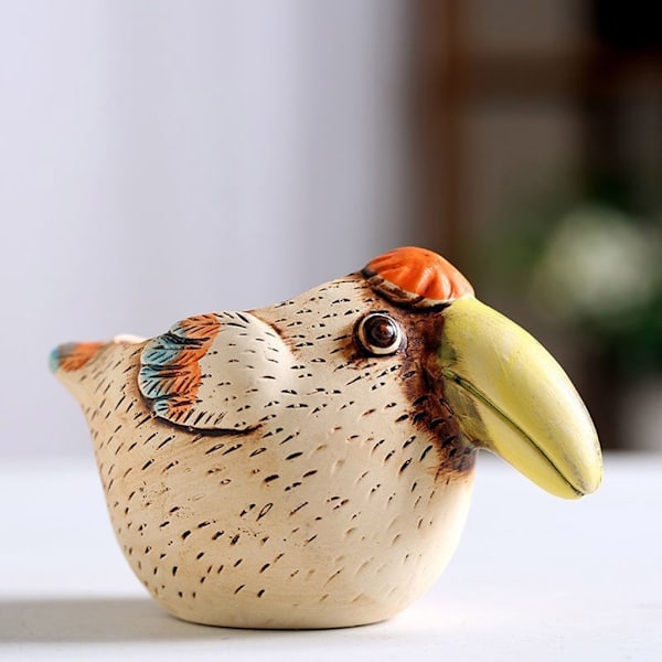 Woodpecker Shape -silikonimaljakkomuotit betonin mehevän istutuskoneen tekemiseen