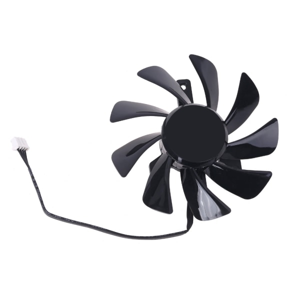 T129215SU RX 570 470D GPU-jäähdyttimen näytönohjaintuuletin Sapphire Radeon ITX -näytönohjaimen jäähdytysjärjestelmän vaihto