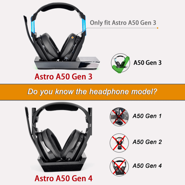 Skumkuddar för öronstrålar för Astro A50 Gen3 headset Protein/flanell pannbandskudde A