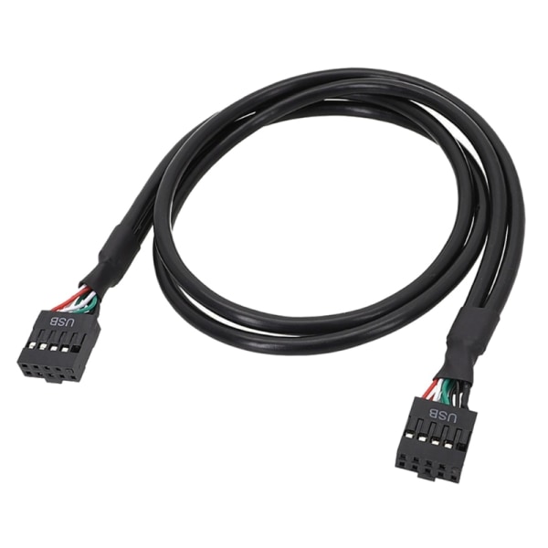 USB 9-pins til 9-pins kvinnelig kabelskjermingslinje forbedrer stabilitet og hastighet