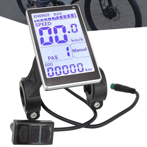 Elektrisk sparkesykkel display skjerm speedometer kontrollpanel vanntett display