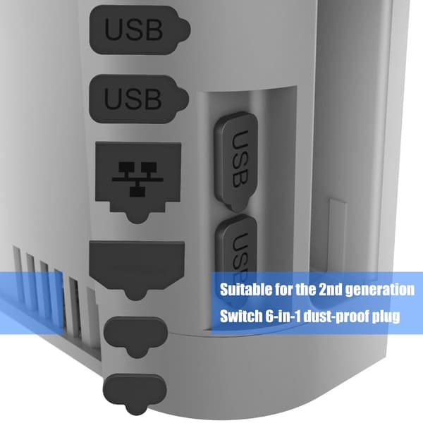 Pölysuoja NS2 LAN Type C USB-portille, pölytiivis tulppa