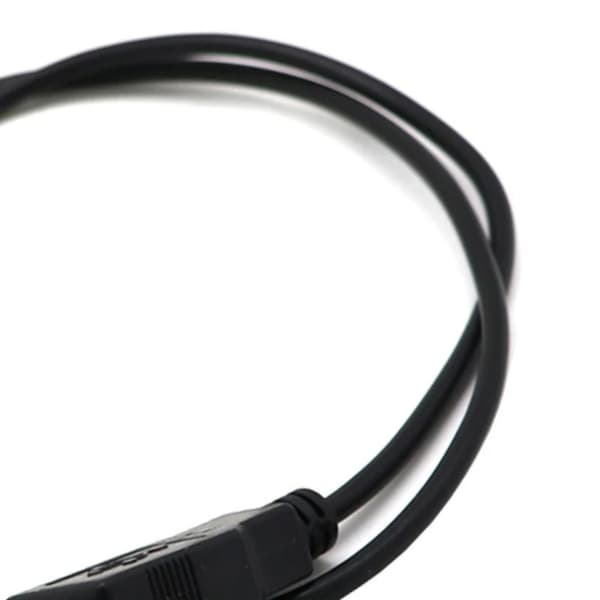 Liten USB-ladeadapterkabel 0,5M ledning for bærbare harddisker og mer